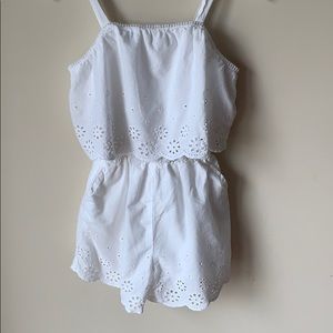 white romper